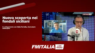 Nuova scoperta nei fondali siciliani - In collegamento con Fabio Portella, ricercatore subacqueo