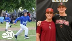 Замечательный спортсмен: бейсболисты средней школы Эль-Капитан вместе решили поступить в колледж.