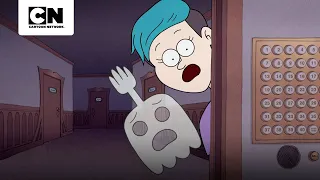 AN ELEVATOR THAT BRINGS MORE TROUBLE THAN EXPECTED | REGULAR SHOW | CARTOON NETWORK