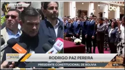 Presidente Paz anuncia que esta semana se conocerá a los responsables por el caso del combustible Presidente Paz anuncia que esta semana se conocerá a los responsables por el caso del combustible