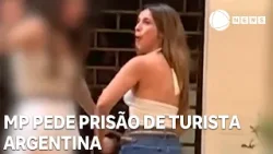 MPRJ pede prisão de turista argentina por racismo contra funcionários de bar em Ipanema