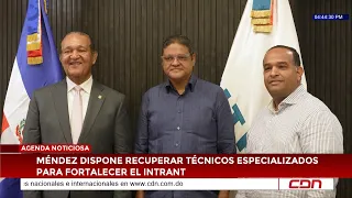 Méndez dispone recuperar técnicos especializados para fortalecer el Intrant