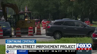 East side of Dauphin Street renovation set for November completion