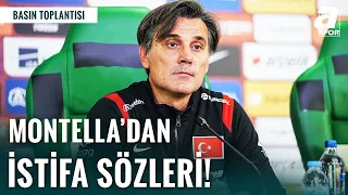 Vincenzo Montella Basın Toplantısı | Türkiye - İtalya Maçı Sonrası İstifa Yanıtı!