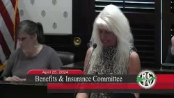 Benefits & Insurance Committee - April 25, 2024
