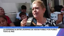 Entre lágrimas, Claudia contó cómo es visitar en tren cada pueblo del país