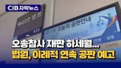 [자막뉴스] 오송참사 재판 하세월...청주지법, 이례적 연속 공판 예고