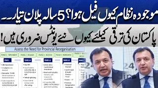 Why the Current System Failed? 5-Year Plan for Pakistan’s Development — Why New Units Necessary?