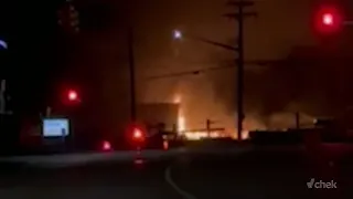 Fire destroys building of longstanding Chemainus business