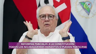 Dr. Gustavo Porras, President of the National Assembly on Nicaragua's constitutional reforms