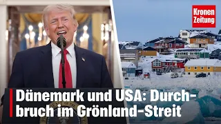Denmark and USA: Breakthrough in Greenland Dispute