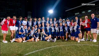 3 Darien women’s lacrosse players help lead USA National Team to world championship