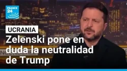 Zelenski endurece su tono contra Trump tras restricciones de Starlink • FRANCE 24 Español