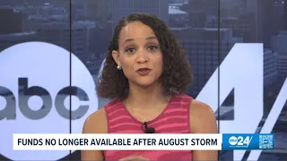 ABC24 News Update | Funds no longer available after August storm