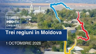 PRO TV News (1:00 PM) | THREE REGIONS IN MOLDOVA | Moldova