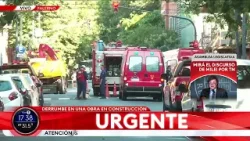 Se derrumbó una obra en construcción en Palermo: hay dos muertos