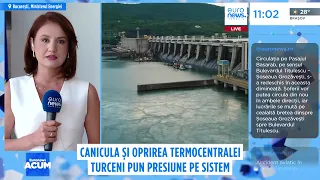 Canicula și oprirea termocentralei Turceni prin presiunea pe sistem