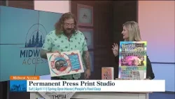 Как изготавливаются афиши для концертов методом трафаретной печати (типография Permanent Press Pr...