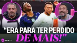 A SELEÇÃO DECEPCIONOU CONTRA A FRANÇA? COMENTARISTAS DISCUTEM APÓS VITÓRIA DA FRANÇA SOBRE O BRASIL A SELEÇÃO DECEPCIONOU CONTRA A FRANÇA? COMENTARISTAS DISCUTEM APÓS VITÓRIA DA FRANÇA SOBRE O BRASIL
