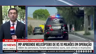 Public Prosecutor's Office seizes R$ 10 million helicopter in operation | REAL TIME
