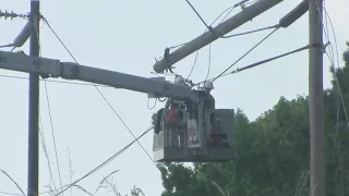 Damaged power lines leave thousands without electricity in Wake County