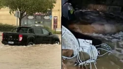 França: chuva intensa provoca inundações em Marselha