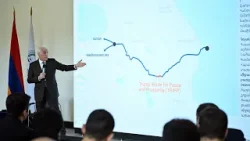 Նախագահը ուսանողների հետ խոսել է զարգացման, խաղաղության և «TRIPP»-ի մասին