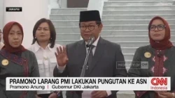 Pramono Anung Larang Penarikan Sumbangan PMI dari Pejabat dan ASN DKI Jakarta