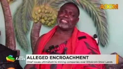 Alleged Encroachment: Chief issues ultimatum to mining companies over Ettokrom Stool Lands