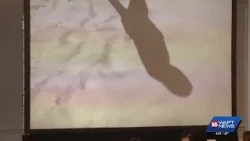 Shark attack survivor speaks in Jackson