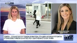 Τέμπη-Σύλ. Συγ. Θυμάτων: Στην δίκη αποκαλύπτονται οι αιτίες που οδήγησαν στο έγκλημα - Β. Πανταζή