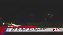 At least one dead in 2 vehicle accident