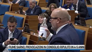 Fiume Sarno, provocazioni in consiglio: “Ripulito in 4-5 anni”