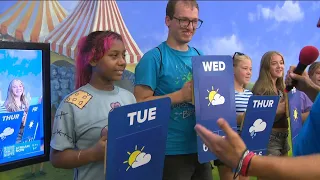 5 p.m. State Fair Fan Forecast - Monday, Aug. 31