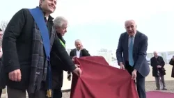 Arezzo, prima pietra per il ponte alternativo a Ponte Buriano