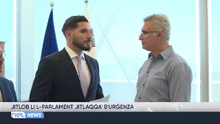 Leader of the Opposition requests urgent Parliament meeting following jury verdict