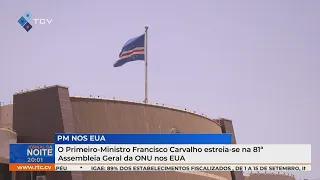 Prime Minister Francisco Carvalho makes his debut at the 81st UN General Assembly in the US