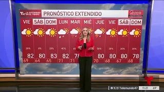 Pronóstico del tiempo para el 27 de agosto