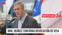 Ministro Juan Carlos Muñoz es uno de los sancionados por Estados Unidos: "Lo lamento profundamente"
