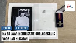 Jan Huisman na 84 jaar onderscheiden: 'Zijn we dankbaar voor'