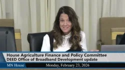House Agriculture Finance and Policy Committee 2/23/26 House Agriculture Finance and Policy Committee 2/23/26