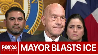 Houston Mayor John Whitmire blasts "Out of Control" ICE