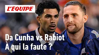 France 1-1 Italy: Rabiot or Da Cunha, who is at fault for the Italian goal?