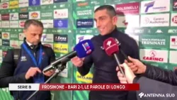 18 MARZO 2026 - SERIE B: FROSINONE - BARI 2-1, LE PAROLE DI LONGO