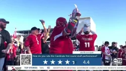 Valley Cardinals fans celebrate first round picks