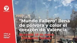 Mascletá 16/03/26: "Mundo Fallero" llena de pólvora y color el corazón de València