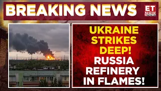 Nizhnekamsk Under Attack: Ukraine Drone Strike Hits TANECO Refinery In Russia | Dramatic Visuals
