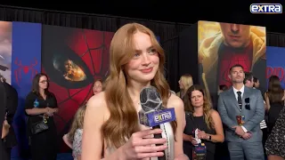 'Spider-Man': Sadie Sink REACTS to Ryan Reynold's 'Jean Grey' Deadpool (Exclusive)