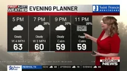 First Alert Forecast at Noon on 12/23