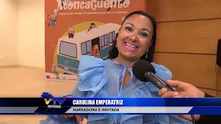 With The Brave Princess at the Los Andes library, the first Aconcacuentos festival began